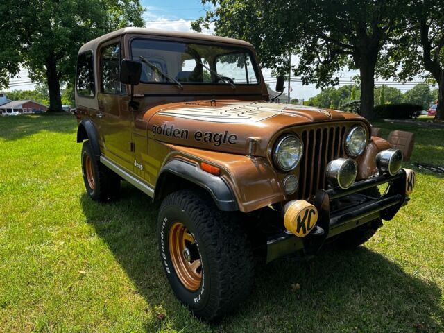 1979 Jeep CJ-7 SUV Brown 4WD Manual GOLDEN EAGLE 1979 Jeep CJ-7 GOLDEN EAGLE
