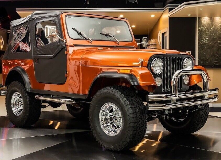 1979 Jeep CJ-7 Burnt Orange over Black - photo 10