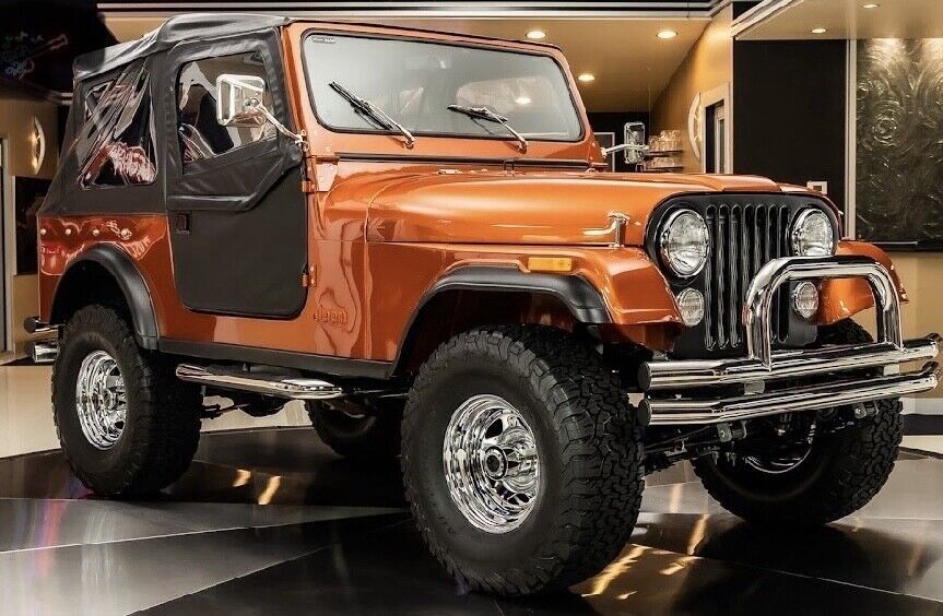 1979 Jeep CJ-7 Burnt Orange over Black - photo 12