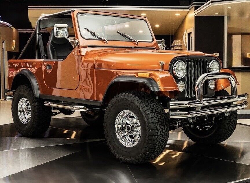 1979 Jeep CJ-7 Burnt Orange over Black - photo 5