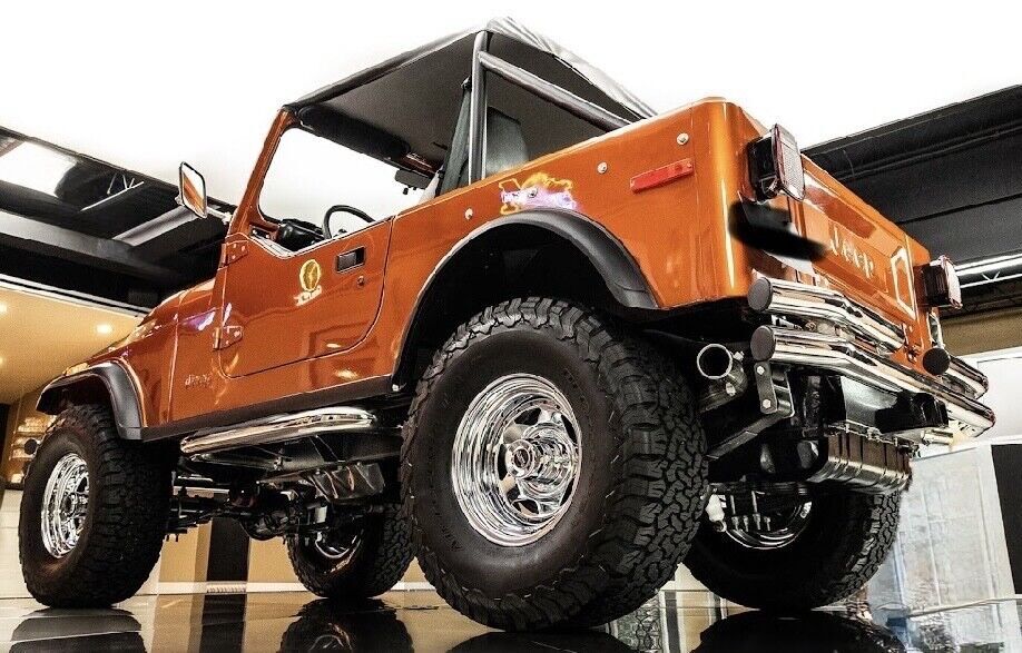 1979 Jeep CJ-7 Burnt Orange over Black - photo 7