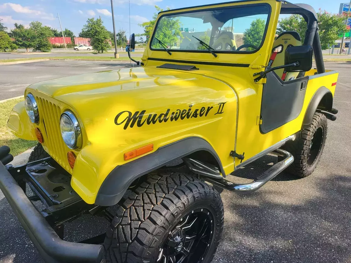 1979 Jeep CJ-7 Wagon Yellow 4x4 1979 Jeep CJ-7 4x4