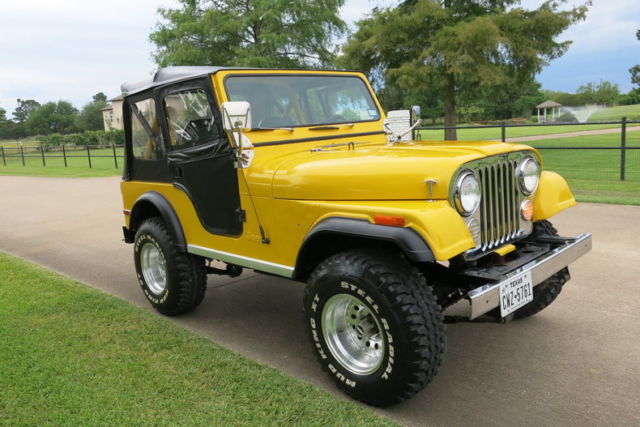 1979 Jeep CJ Black Vinyl