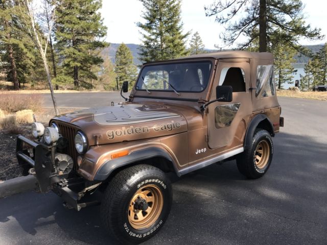 1979 Jeep CJ5 Golden Eagle Survivor Fully Optioned w/ A/C 95k Original Miles 1979 Jeep CJ 5 Golden Eagle w/ Original Window Sticker Survivor