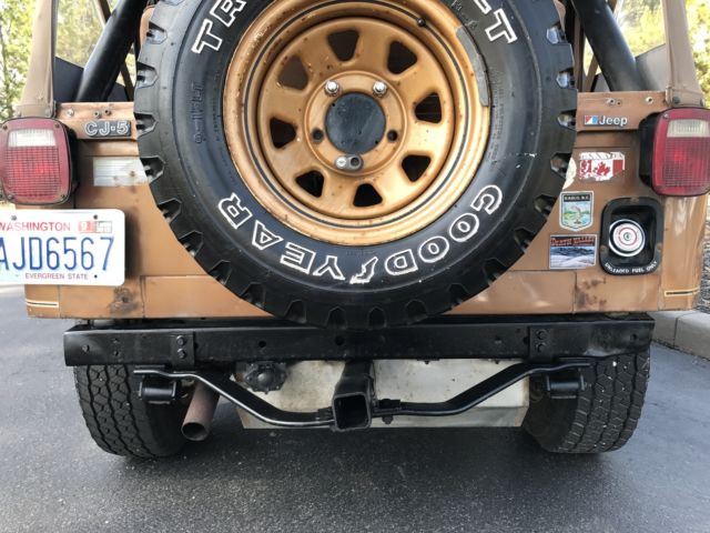 1979 Jeep CJ 5 Golden Eagle w/ Original Window Sticker Survivor - photo 12