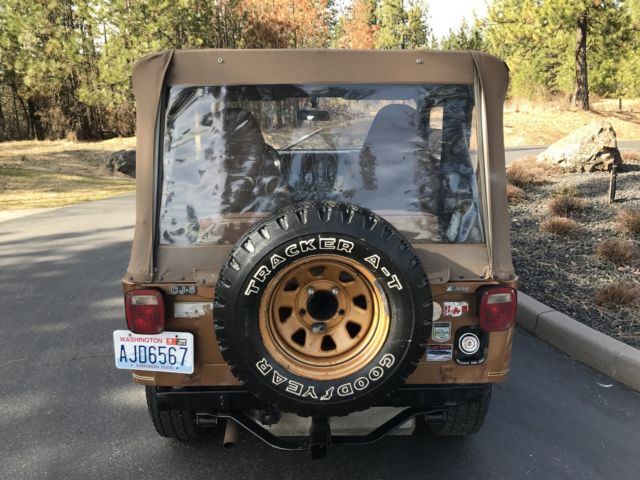 1979 Jeep CJ 5 Golden Eagle w/ Original Window Sticker Survivor - photo 13