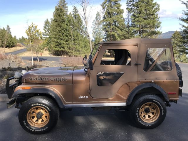 1979 Jeep CJ 5 Golden Eagle w/ Original Window Sticker Survivor - photo 2