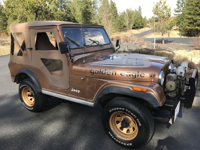 1979 Jeep CJ 5 Golden Eagle w/ Original Window Sticker Survivor - photo 4