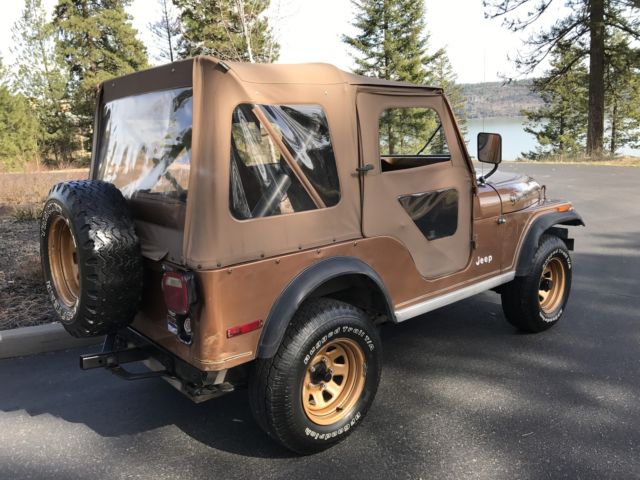1979 Jeep CJ 5 Golden Eagle w/ Original Window Sticker Survivor - photo 6