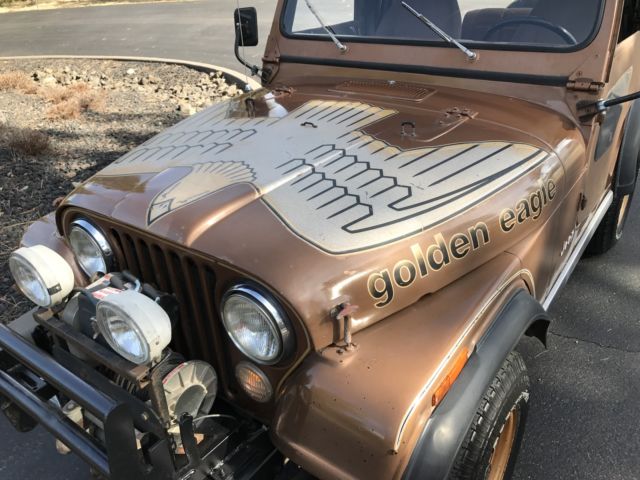 1979 Jeep CJ 5 Golden Eagle w/ Original Window Sticker Survivor - photo 9