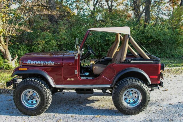 1979 Jeep CJ5 Renegade, 10120 miles, exhaust dumps 1979 Jeep CJ5 Renegade