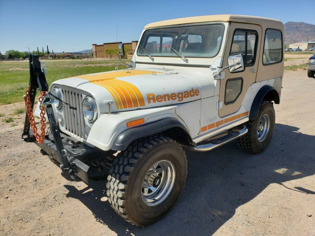 1979 Jeep CJ5 Renegade 4x4 Original V-8 304 Power Steer Tilt Wheel Power Brakes 1979 Jeep CJ