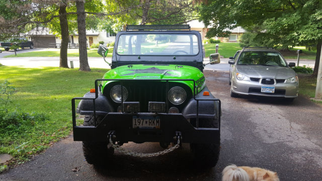 1979 Jeep CJ Green and black - photo 2