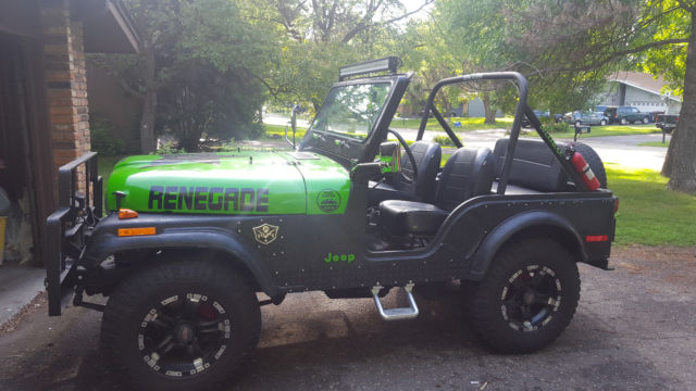 1979 Jeep CJ Green and black - photo 3