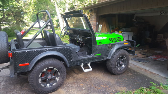 1979 Jeep CJ Green and black - photo 5