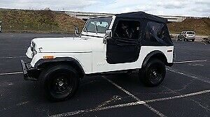 1979 Jeep CJ7 100000 Miles White/Black 1979 Jeep CJ --