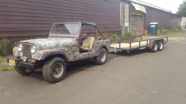 1979 Jeep CJ7 4x4 body Softtop T18 258 I6 AMC 1979 Jeep CJ CJ7