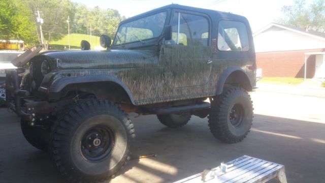 1979 JEEP CJ7 4X4 LIFTED NEW RC SUSPENSION,SHOCKS AND EXCELLENT MUDDERS 1979 Jeep CJ