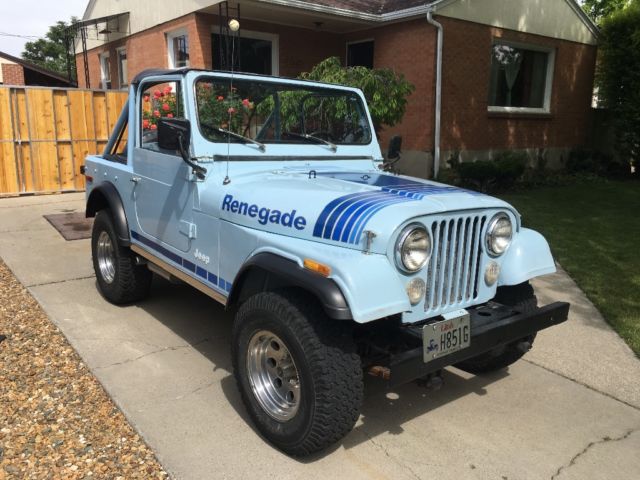 1979 Jeep CJ7 Renegade low mile survivor tuff puff 1979 Jeep CJ