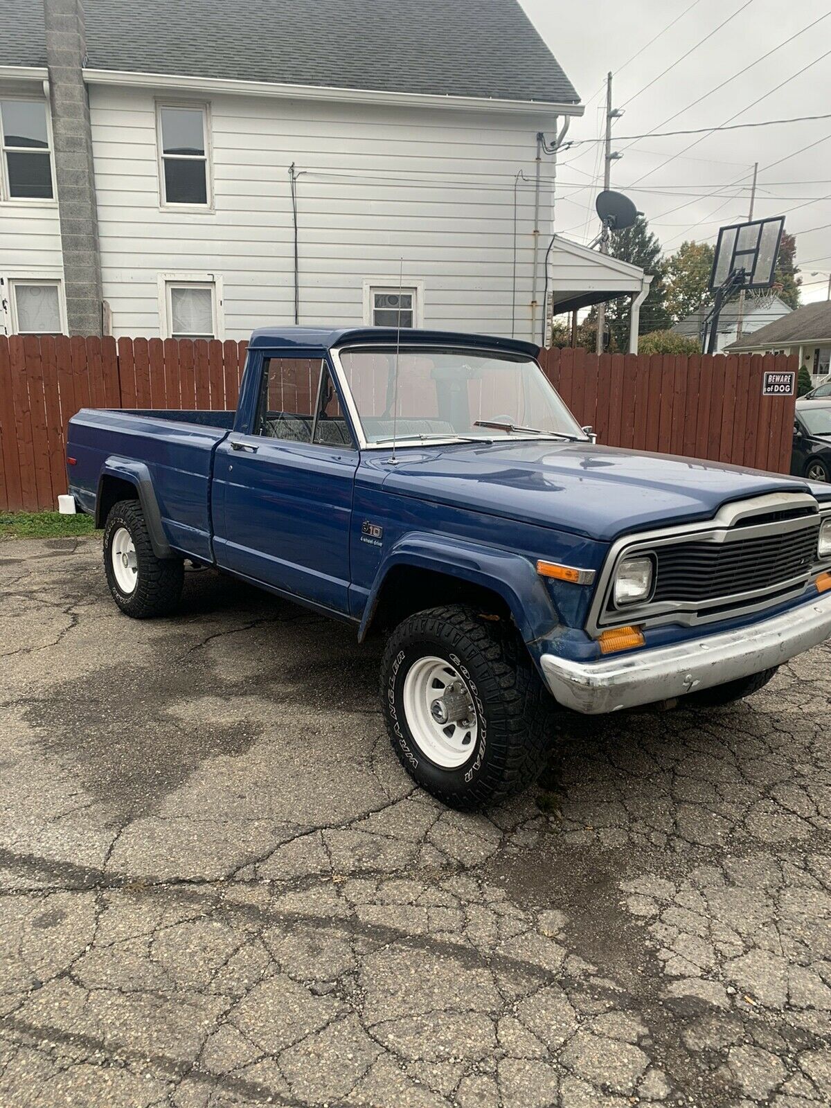 1979 Jeep J10 Pickup Blue 4WD Manual 1979 Jeep J10