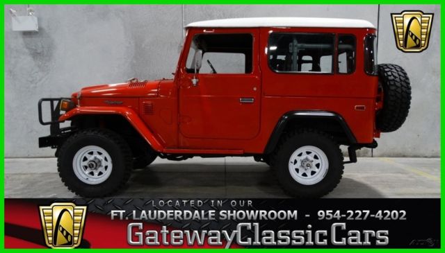 1979 Land Cruiser Used Manual 1979 Toyota FJ40 Land Cruiser