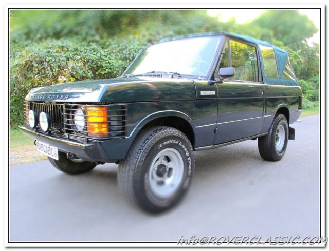 1979 Land Rover Range Rover SPECIAL VEHICLE CONVERSIONS LTD