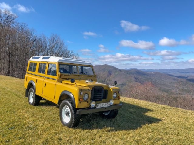 1979 Land Rover Santana 109 5-door Left Hand Drive 1979 Land Rover Defender