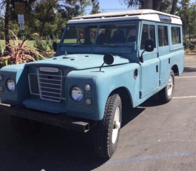 1979 Land Rover Series III 109 Defender with Safari Top 1979 Land Rover Defender