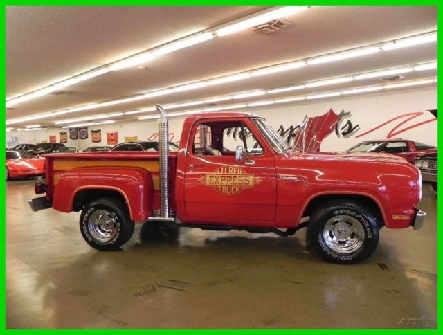 1979 Li'l Red Truck Express Used Automatic 1979 Dodge Ram 1500 Li'l Red Truck Express