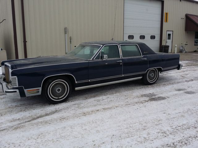 1979 Lincoln Continental Collector Series 44k Original Miles 1979 Lincoln Continental Collector Series