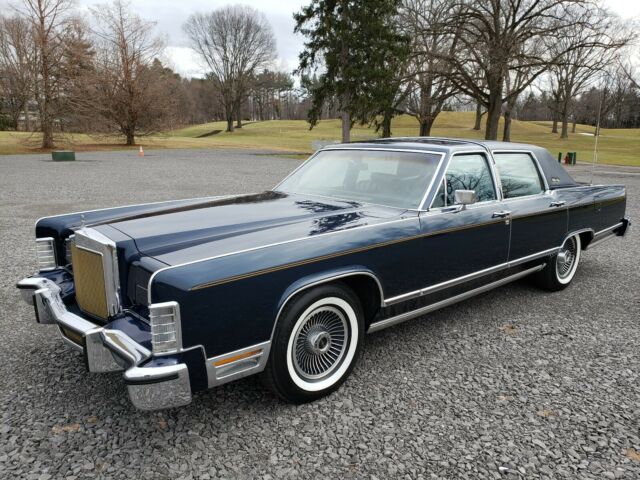 1979 Lincoln Continental Collectors Series 66k Leather 1 of 2000 Rare Town Car 1979 Lincoln Continental