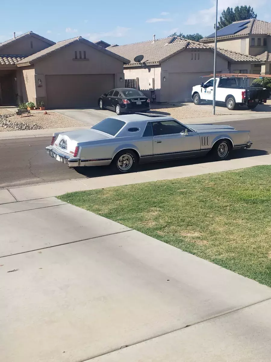 1979 Lincoln Continental Mark Series Coupe Grey 1979 Lincoln Continental