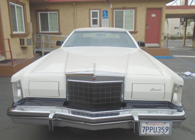 1979 Lincoln Continental Mark V, Bill Blass Limited Edition 1979 Lincoln Mark Series Hardtop