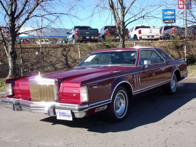 1979 LINCOLN CONTINENTAL MARK V EDITION FRESH LOCAL TRADE IN 63K ACTUAL MILE CAR 1979 Lincoln Continental MARK V