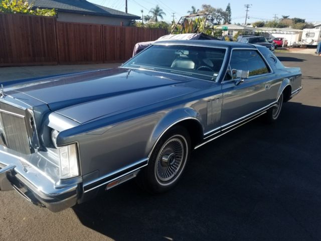 1979 Lincoln Continental Mark V Givenchy Original 54410 miles 1979 Lincoln Mark Series Givenchy