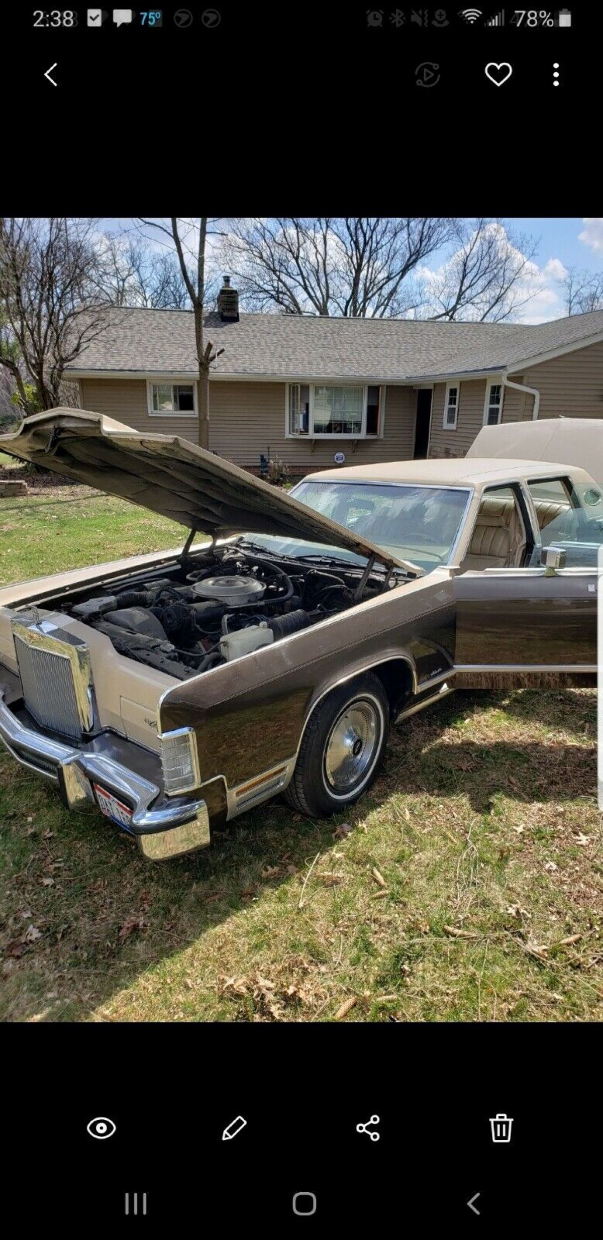 1979 Lincoln Continental brown - photo 3