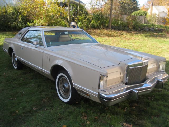 1979 Lincoln Mark V Cartier Collectors series Hot Rod Lincoln 1979 Lincoln Continental Leather
