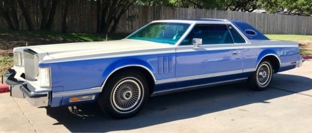 1979 Lincoln Mark V ORIG Miles ! Texas 1 Owner 1979 Lincoln Continental