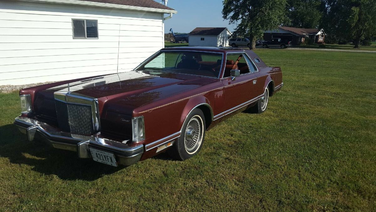 1979 Lincoln Mark V Silver