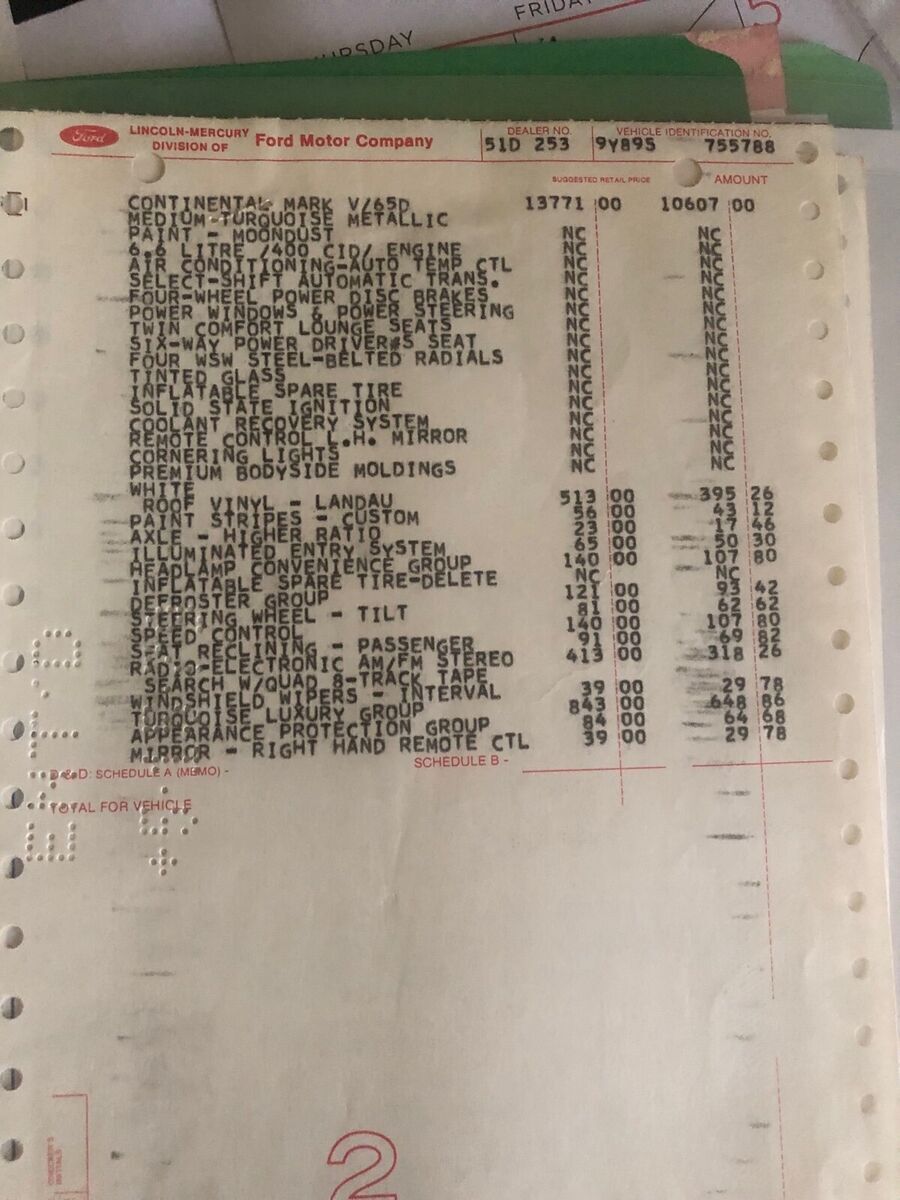 1979 Lincoln Mark V base - photo 9