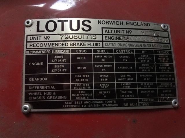 1979 Lotus Esprit - photo 13
