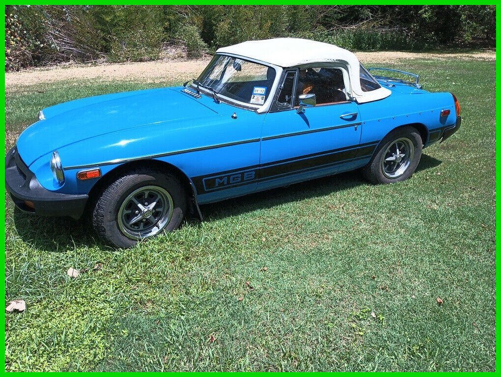 1979 Manual RWD Convertible All Original 4 spd Manual 1979 MG MGB