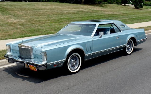 1979 Mark V Cartier edition-Lowest mileage one in the w Used Automatic Coupe 1979 Lincoln Continental Mark V Cartier edition-Lowest mileage one in the w
