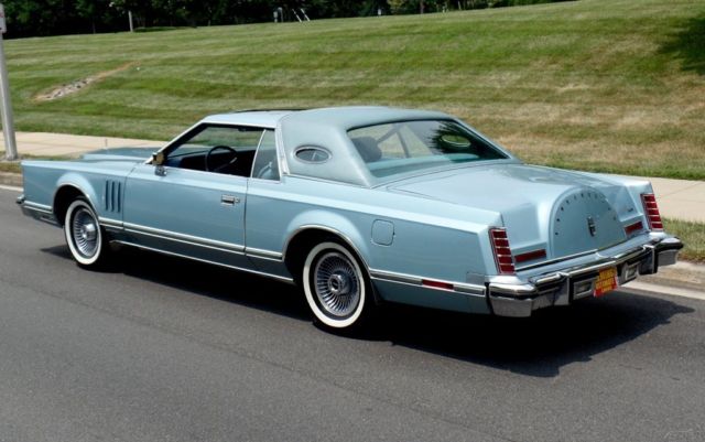 1979 Lincoln Continental Mark V Cartier edition-Lowest mileage one in the w - photo 3