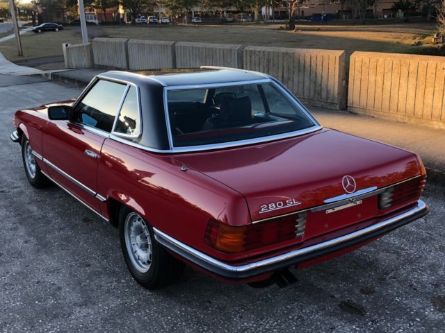 1979 Mercedes-Benz SL-Class Preserved 280SL w Black LEATHER, HEATED seats! * - photo 12