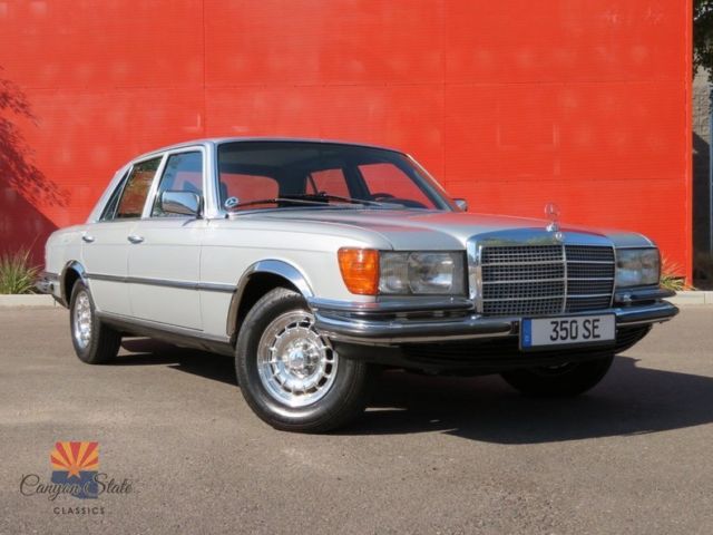 1979 Mercedes 350SE Sedan, 3.5L V8, 4-Spd Man, Euro Spec, New Clutch and Chain 1979 Mercedes-Benz S-Class