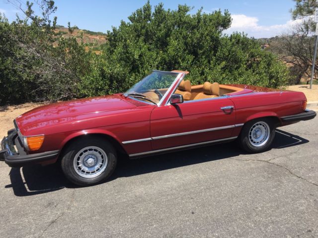 1979 Mercedes 450SL, 2 tops, 75246 original miles, all books and records 1979 Mercedes-Benz SL-Class SL450