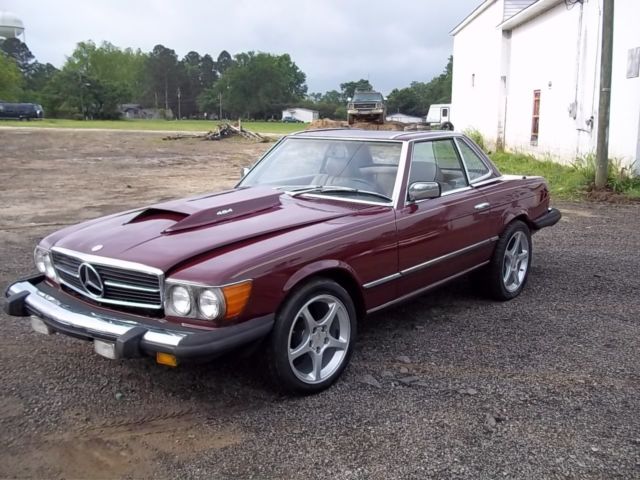 1979 Mercedes 450SL W107with a 454CID, 7.4L Big Block Chevy engine. 1979 Mercedes-Benz SL-Class