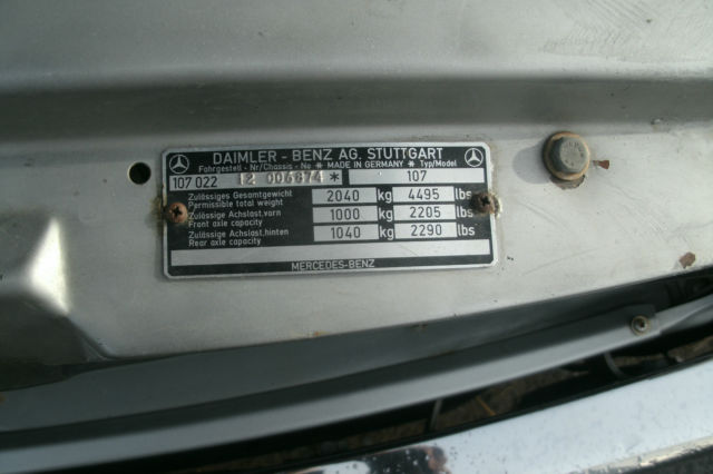1979 Mercedes-Benz SL-Class - photo 12