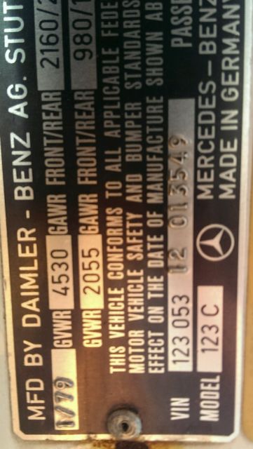 1979 Mercedes-Benz Other - photo 7
